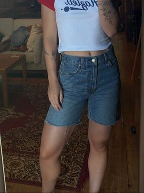 Denim Forum baggie shorts